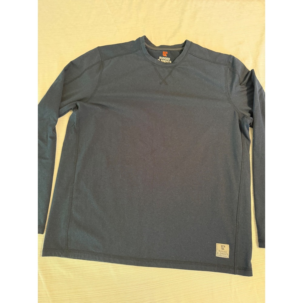 Rugged Elements Mens Long Sleeve Durable Utility Shirt Size M